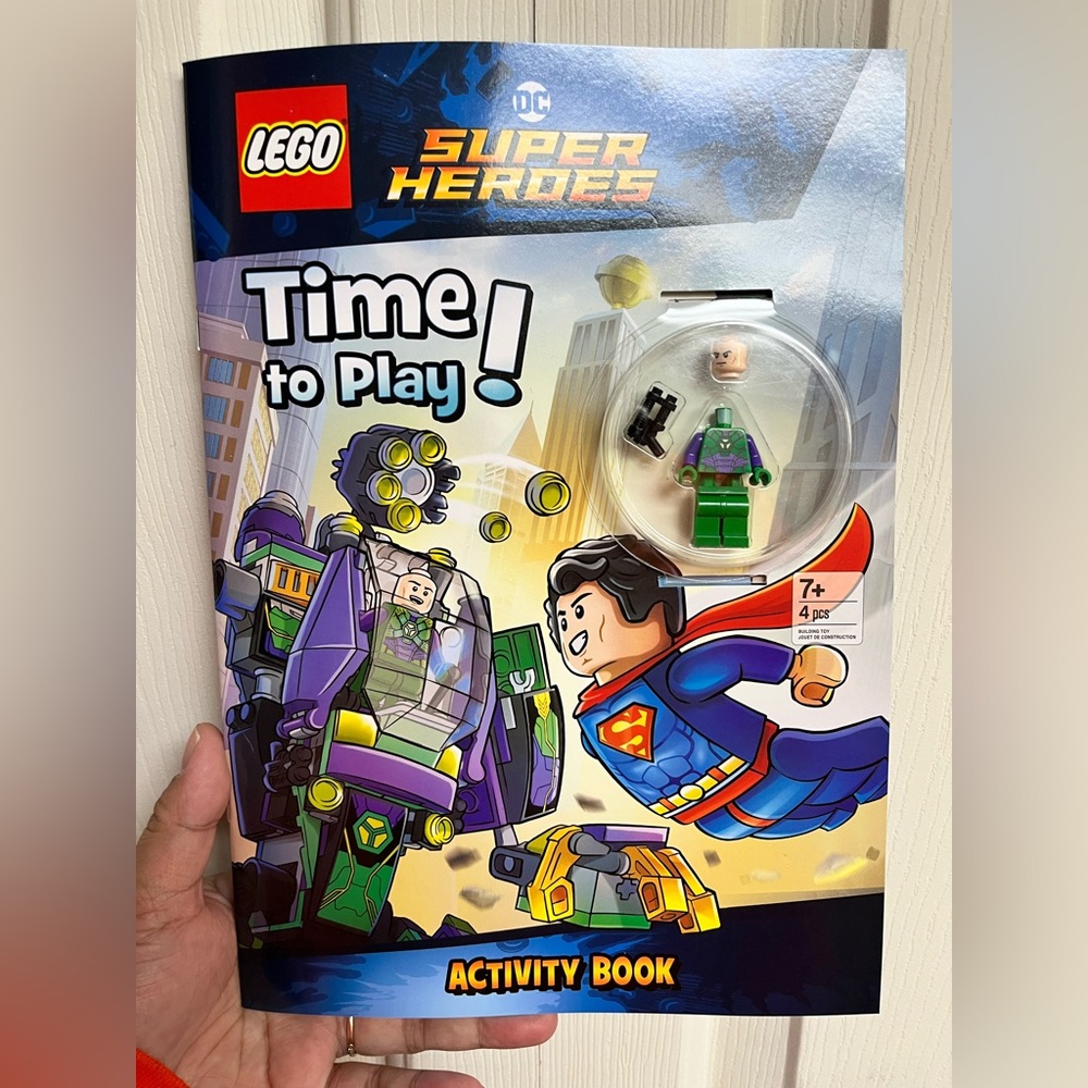 Lego Book with mini figs